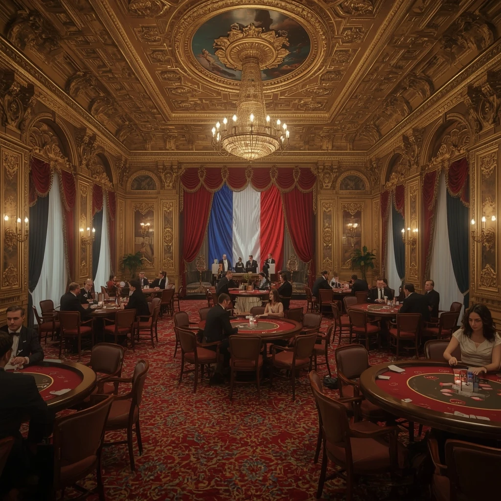 Le casino et le drapeau français INCOGNITO CASINO